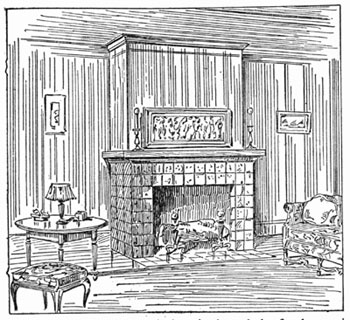 FIGURE 13 - accesories on over-mantel unwise